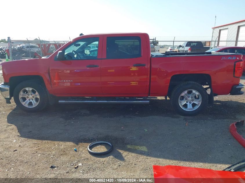 2014 Chevrolet Silverado 1500 1Lt/2Lt VIN: 3GCUKRECXEG120510 Lot: 40521420