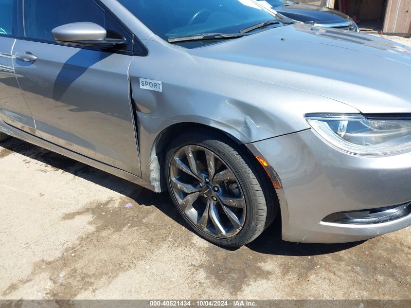 2015 Chrysler 200 S VIN: 1C3CCCBG2FN516134 Lot: 40521434