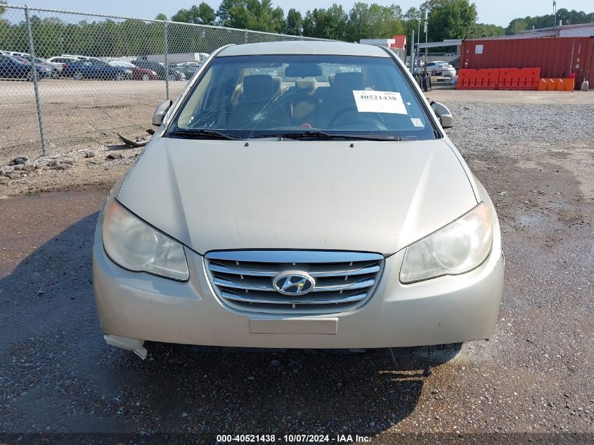 KMHDU4AD4AU949491 2010 Hyundai Elantra Gls