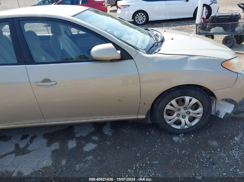 KMHDU4AD4AU949491 2010 Hyundai Elantra Gls