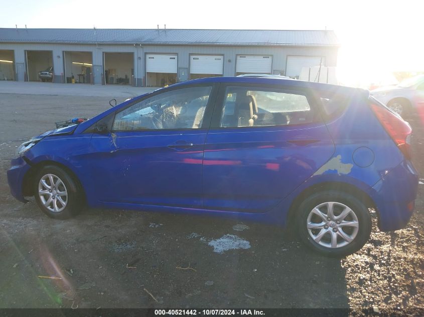 KMHCT5AE4CU022068 2012 Hyundai Accent Gs