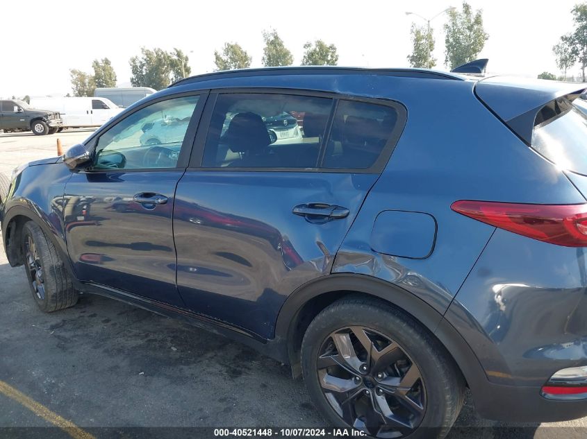 2022 Kia Sportage Nightfall Edition VIN: KNDP63AC7N7012944 Lot: 40521448