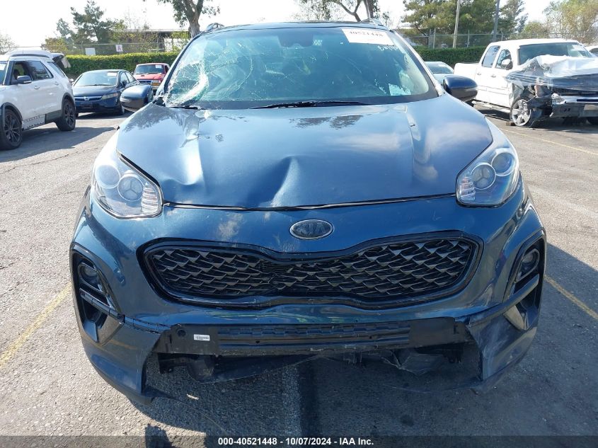 2022 Kia Sportage Nightfall Edition VIN: KNDP63AC7N7012944 Lot: 40521448