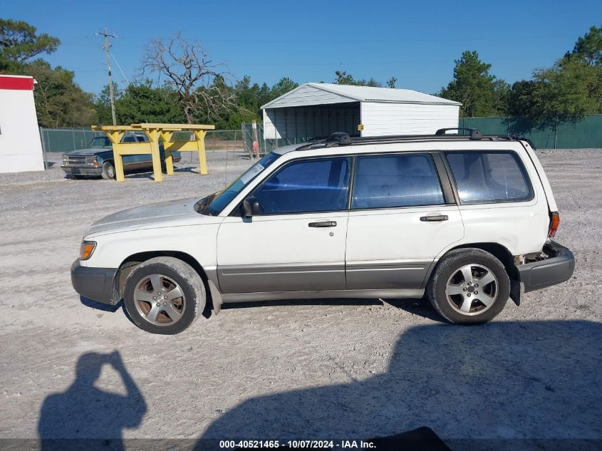 1998 Subaru Forester S VIN: JF1SF6559WG704170 Lot: 40521465