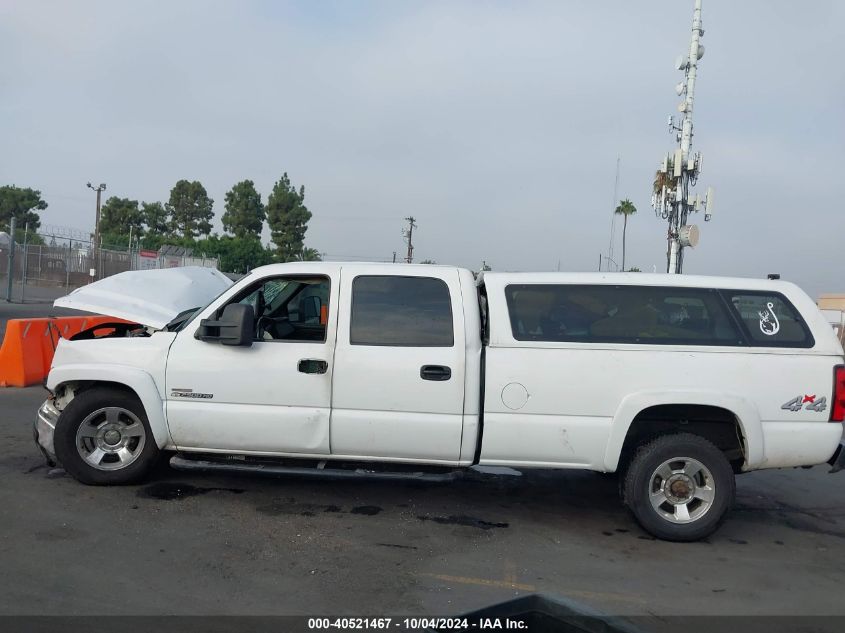 2006 Chevrolet Silverado 2500Hd Lt3 VIN: 1GCHK23216F113421 Lot: 40521467