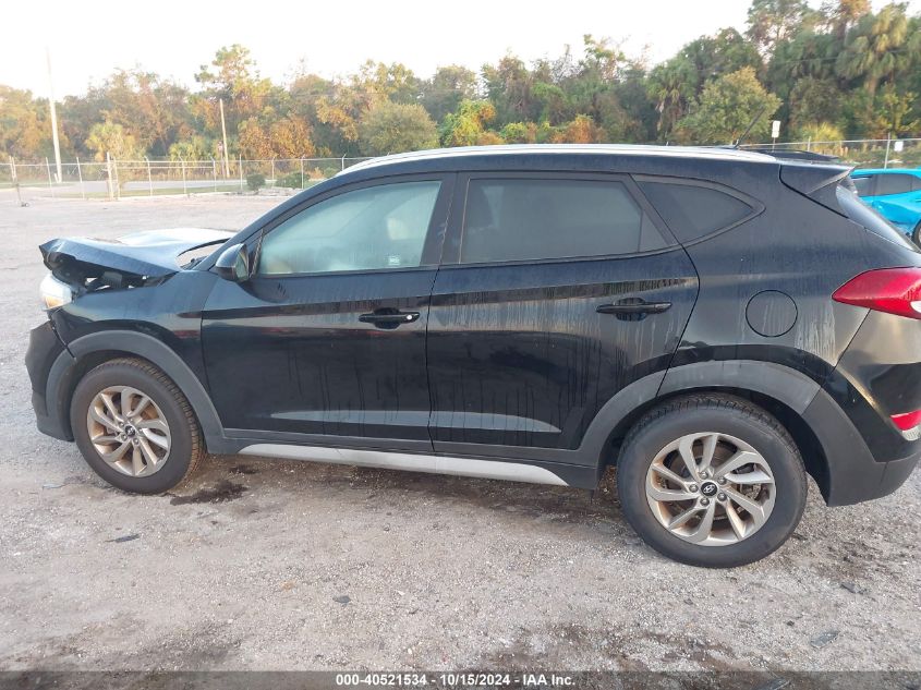 2017 Hyundai Tucson Se VIN: KM8J3CA44HU565821 Lot: 40521534