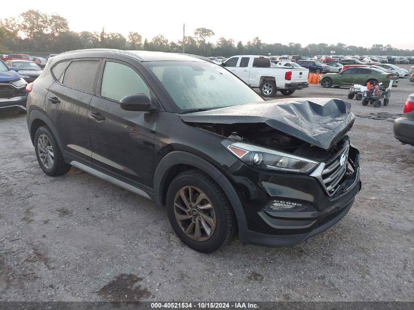 2017 Hyundai Tucson Se VIN: KM8J3CA44HU565821 Lot: 40521534