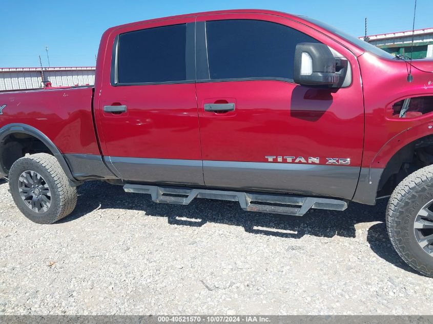 2016 Nissan Titan Xd Pro-4X Diesel VIN: 1N6BA1F40GN505889 Lot: 40521570