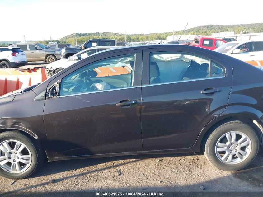 2016 Chevrolet Sonic Lt Auto VIN: 1G1JC5SH7G4182156 Lot: 40521575