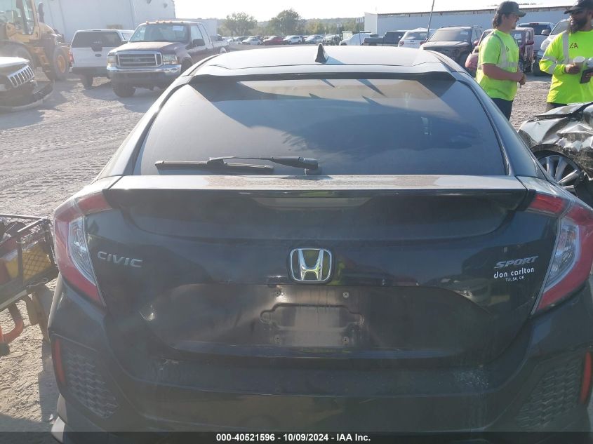 SHHFK7H4XKU203887 2019 Honda Civic Sport