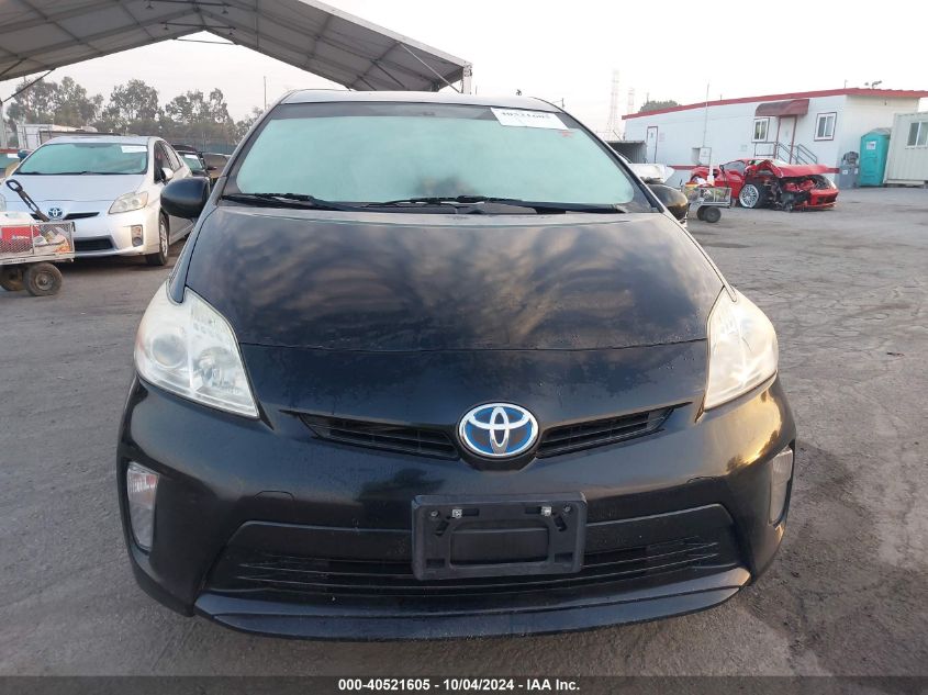 2013 Toyota Prius Two VIN: JTDKN3DU8D5687973 Lot: 40521605