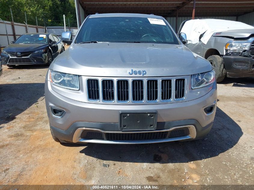 2014 Jeep Grand Cherokee Limited VIN: 1C4RJFBG3EC386131 Lot: 40521611