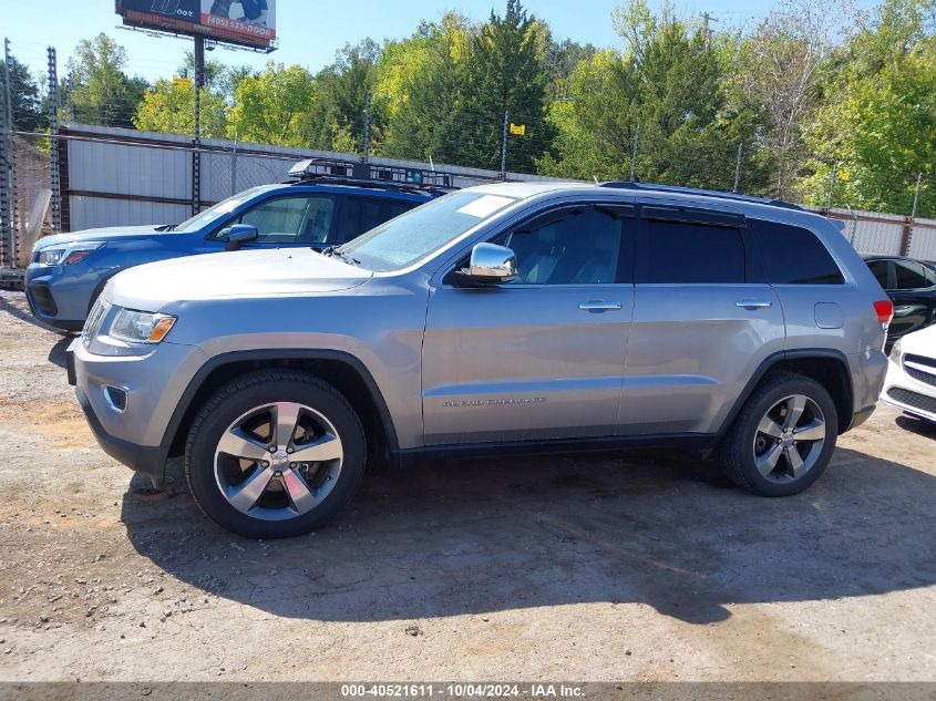 2014 Jeep Grand Cherokee Limited VIN: 1C4RJFBG3EC386131 Lot: 40521611