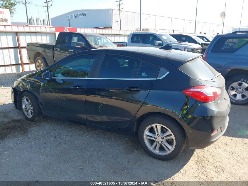 2018 Chevrolet Cruze Lt VIN: 3G1BE6SM1JS605886 Lot: 40521635