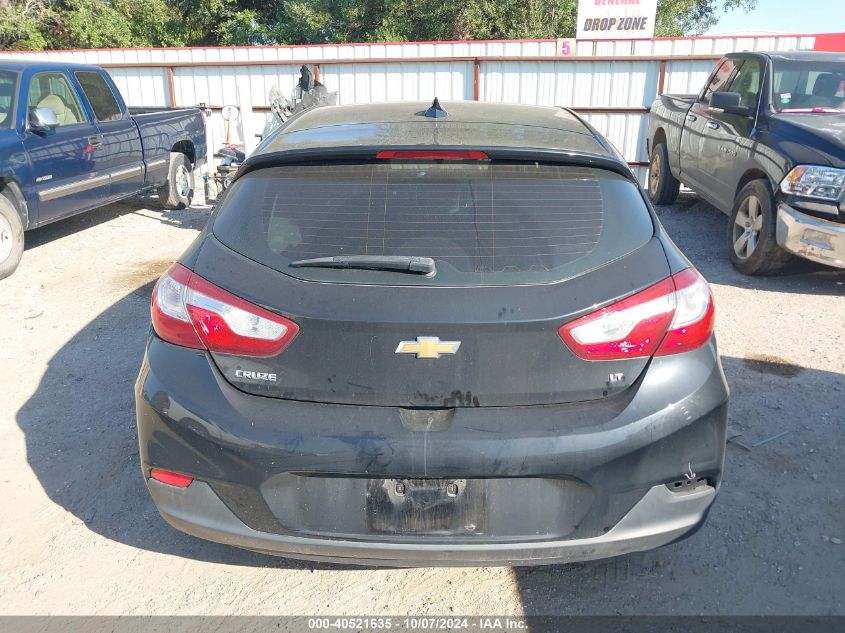 2018 Chevrolet Cruze Lt VIN: 3G1BE6SM1JS605886 Lot: 40521635