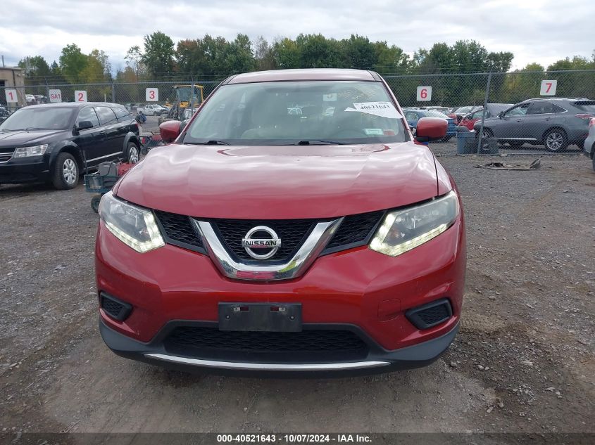 KNMAT2MV6GP611231 2016 Nissan Rogue S