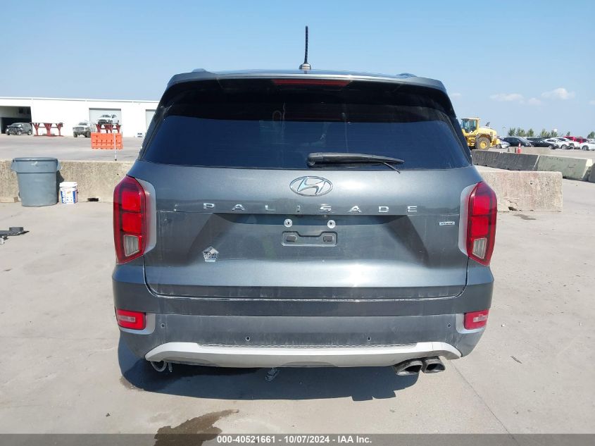 2022 Hyundai Palisade Sel VIN: KM8R3DHE2NU438116 Lot: 40521661