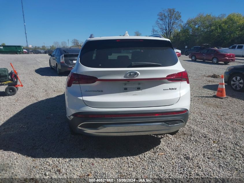 2022 Hyundai Santa Fe Hybrid Sel Premium VIN: KM8S3DA16NU016939 Lot: 40521668