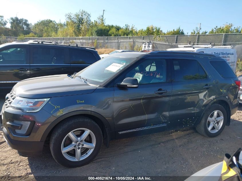 2016 Ford Explorer Xlt VIN: 1FM5K8D85GGC04689 Lot: 40521674