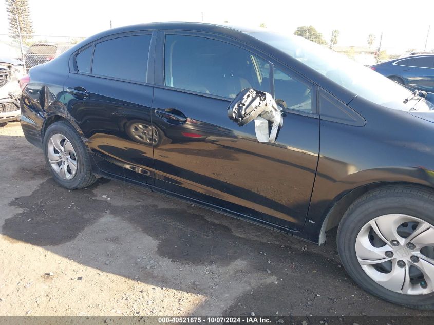 2HGFB2F50EH549866 2014 Honda Civic Lx