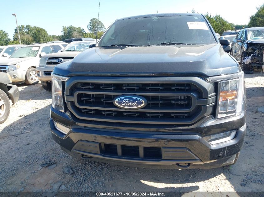 2022 Ford F150 Supercrew VIN: 1FTFW1E85NKD79960 Lot: 40521677