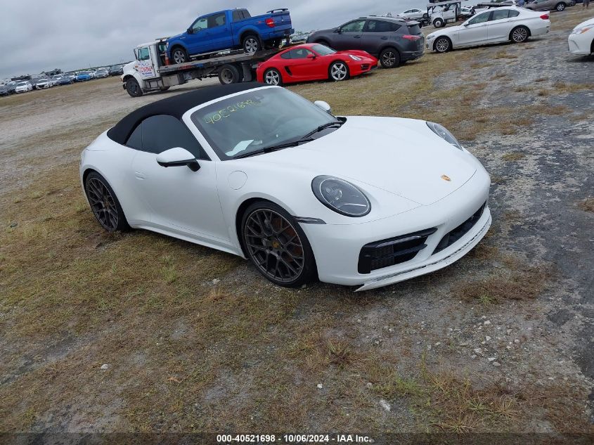 2021 PORSCHE 911, VIN: WP0CA2A98MS239910