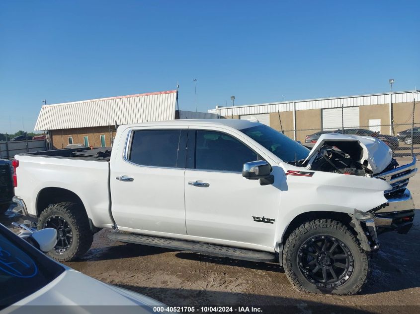 2022 Chevrolet Silverado 1500 Ltd 4Wd Short Bed Ltz VIN: 1GCUYGEL2NZ109634 Lot: 40521705