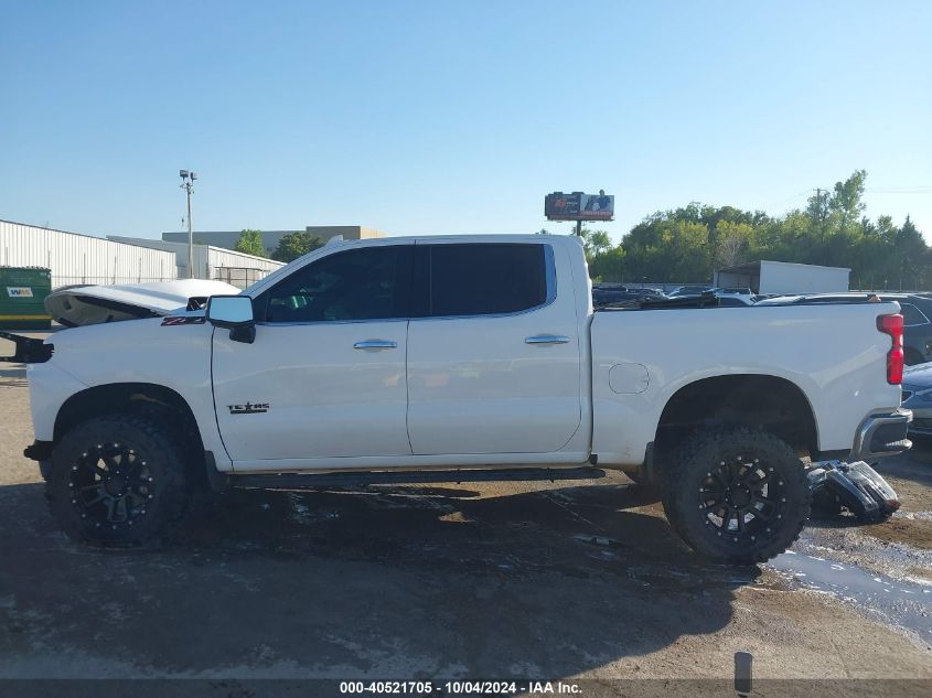 2022 Chevrolet Silverado 1500 Ltd 4Wd Short Bed Ltz VIN: 1GCUYGEL2NZ109634 Lot: 40521705