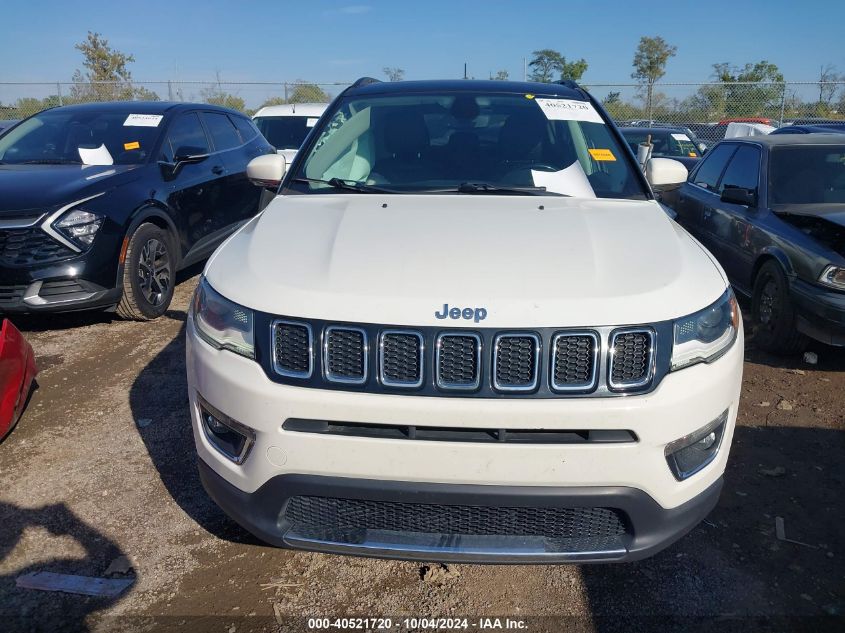 2020 Jeep Compass Limited 4X4 VIN: 3C4NJDCB8LT215916 Lot: 40521720