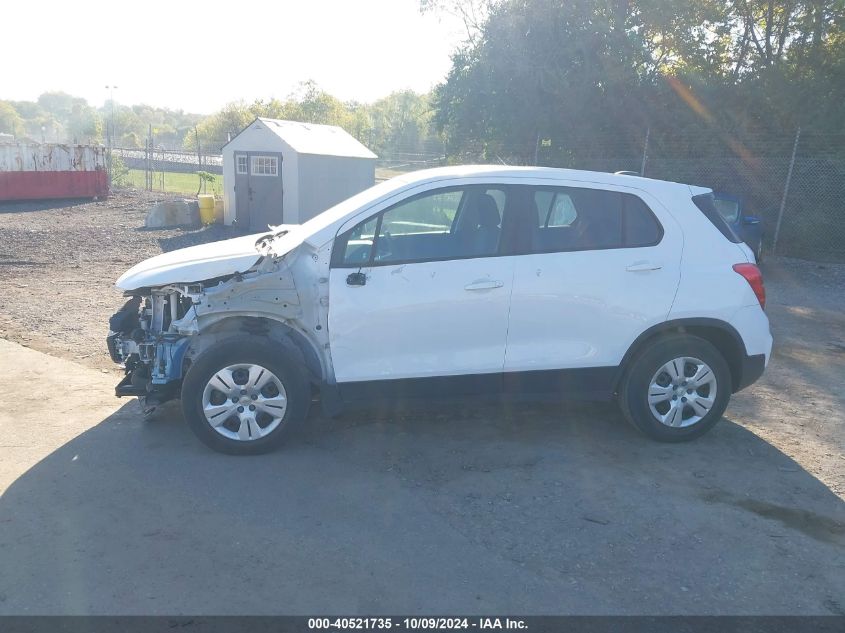 LSGCJKSB4KY008633 2019 Chevrolet Trax Ls