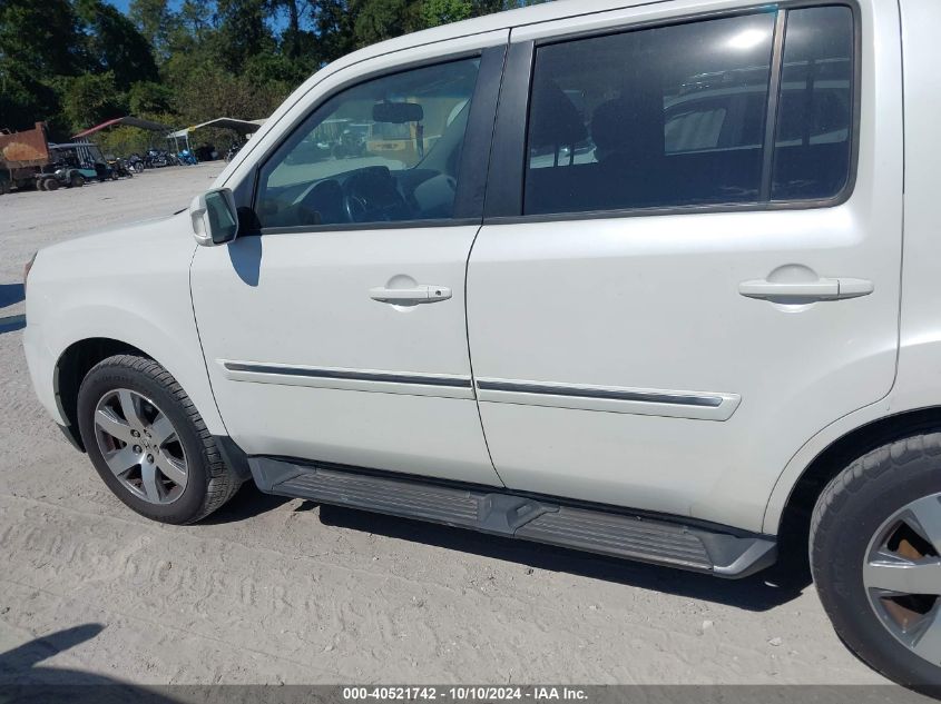 2013 Honda Pilot Touring VIN: 5FNYF3H95DB041446 Lot: 40521742