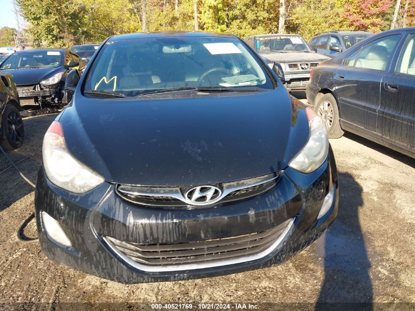 2013 Hyundai Elantra Gls VIN: 5NPDH4AE4DH312018 Lot: 40521769