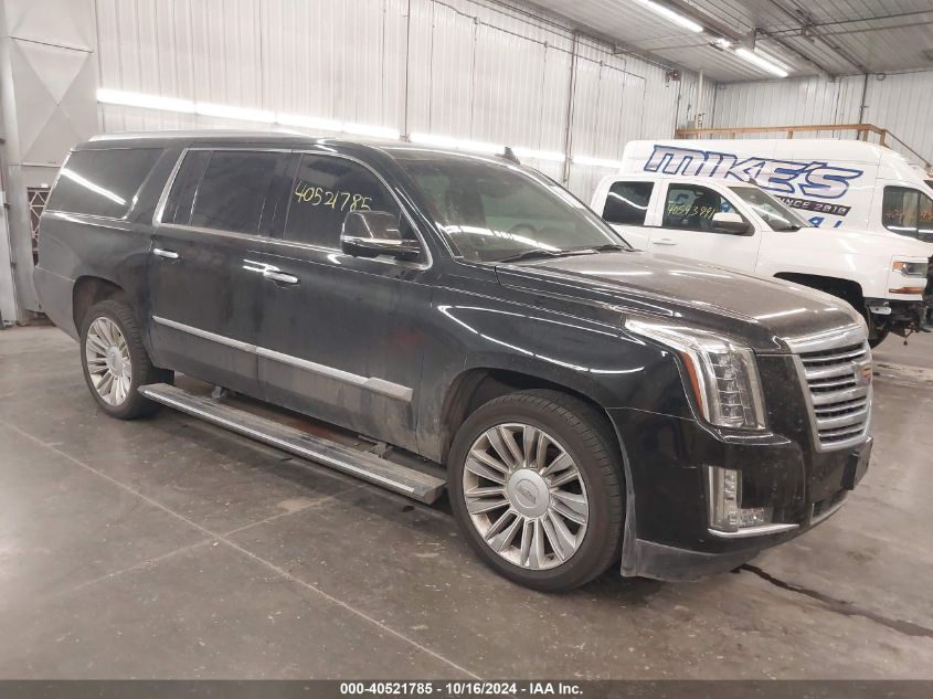 VIN 1GYS4UKJ9FR596119 2015 Cadillac Escalade, Esv P... no.1