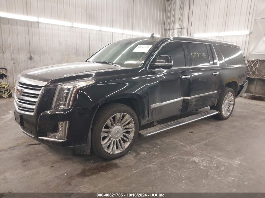 VIN 1GYS4UKJ9FR596119 2015 Cadillac Escalade, Esv P... no.2