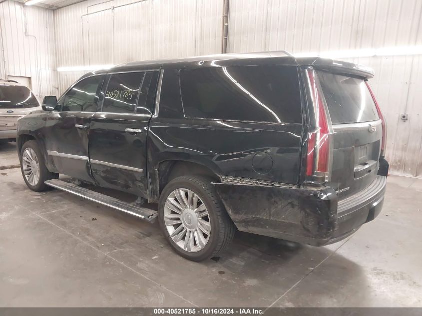 VIN 1GYS4UKJ9FR596119 2015 Cadillac Escalade, Esv P... no.3