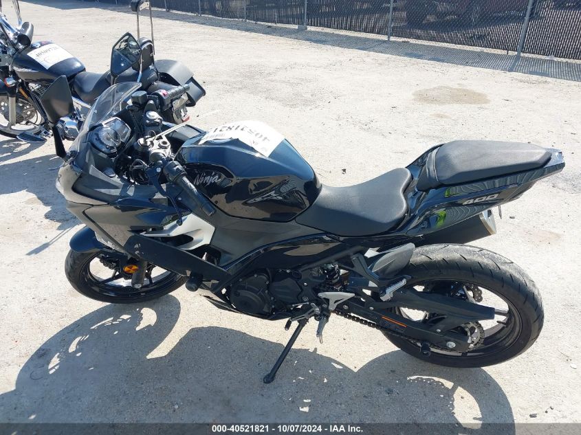 2019 Kawasaki Ex400 VIN: JKAEXKG19KDA28609 Lot: 40521821