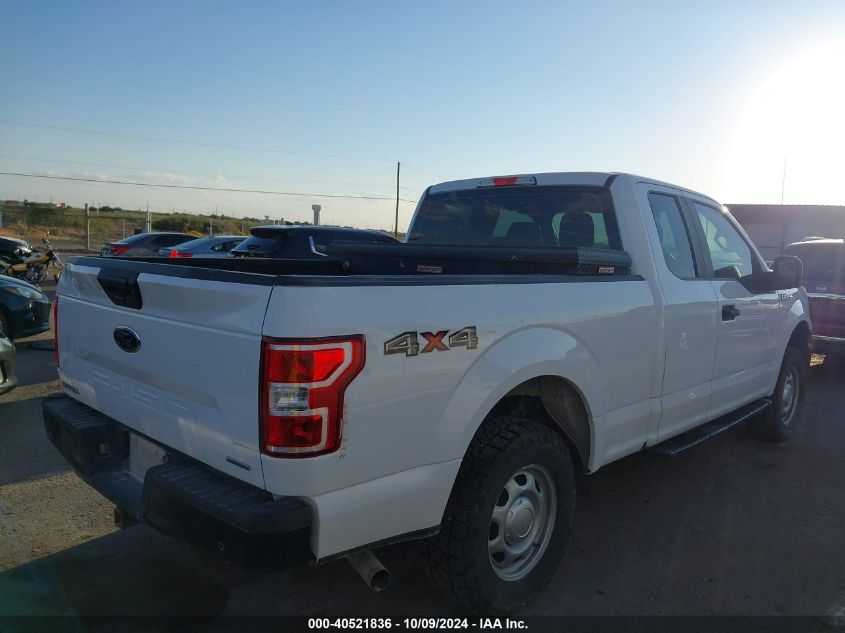 1FTEX1EP5KKF04564 2019 Ford F150 Super Cab