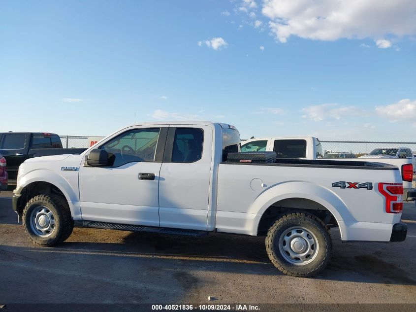 1FTEX1EP5KKF04564 2019 Ford F150 Super Cab