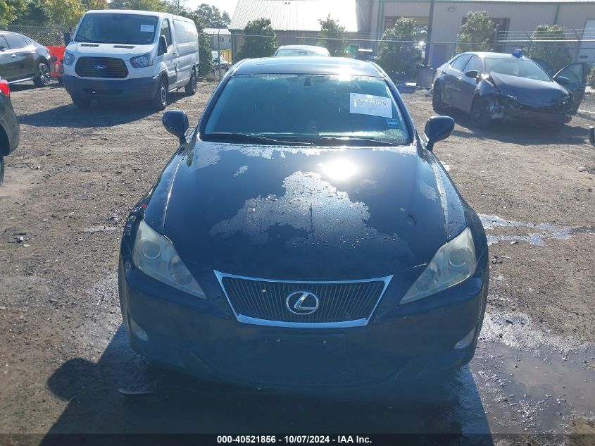 2008 Lexus Is 250 VIN: JTHCK262182021059 Lot: 40521856