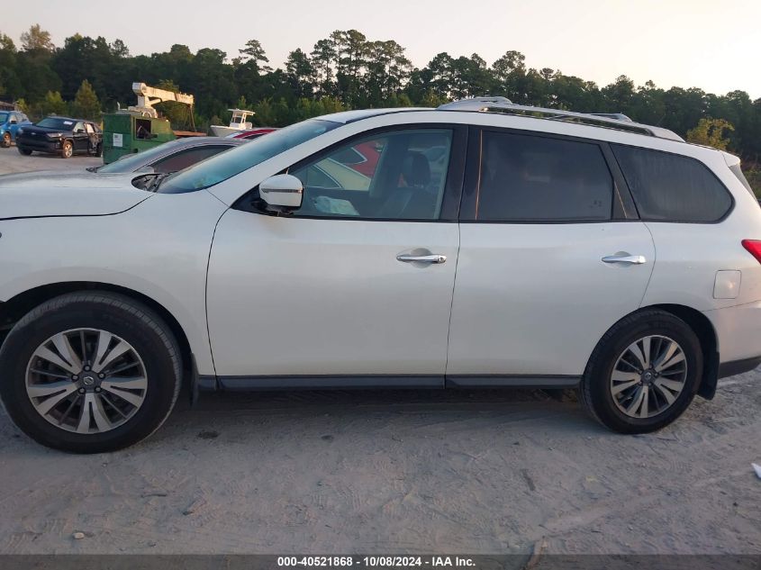 2017 Nissan Pathfinder Sl VIN: 5N1DR2MM8HC657201 Lot: 40521868