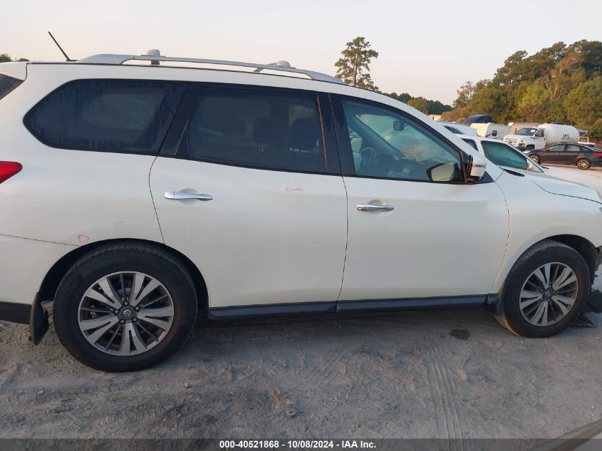 2017 Nissan Pathfinder Sl VIN: 5N1DR2MM8HC657201 Lot: 40521868