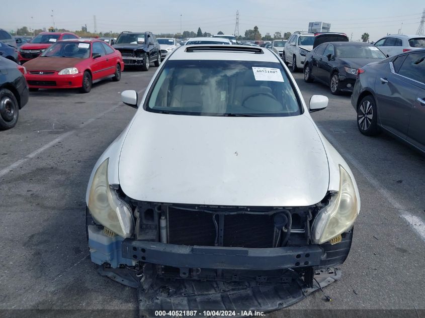 2010 Infiniti G37 Journey VIN: JN1CV6AP7AM202800 Lot: 40521887