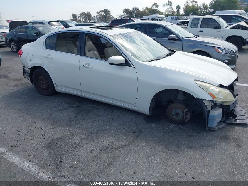 2010 Infiniti G37 Journey VIN: JN1CV6AP7AM202800 Lot: 40521887