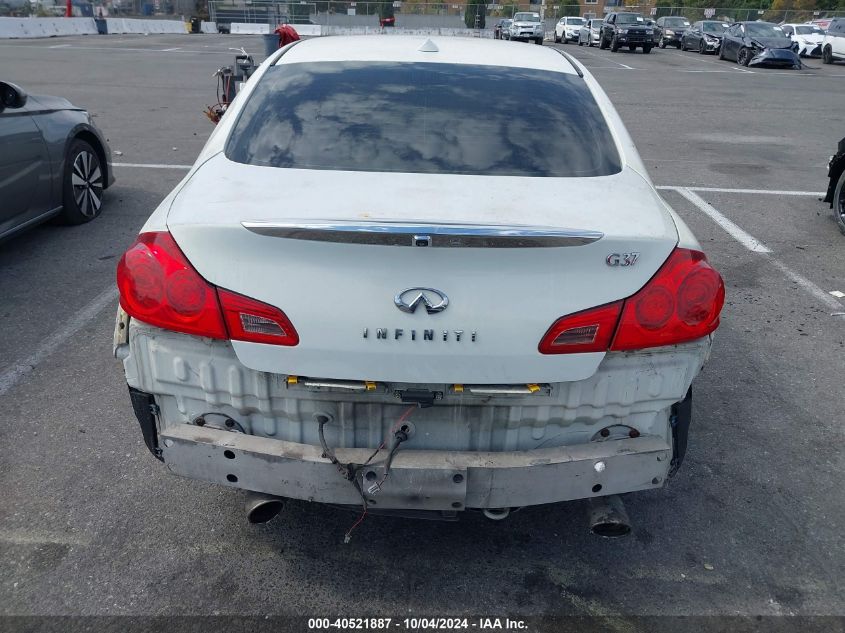 2010 Infiniti G37 Journey VIN: JN1CV6AP7AM202800 Lot: 40521887