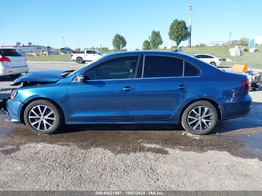 2017 Volkswagen Jetta 1.4T Se VIN: 3VWDB7AJ0HM378840 Lot: 40521897