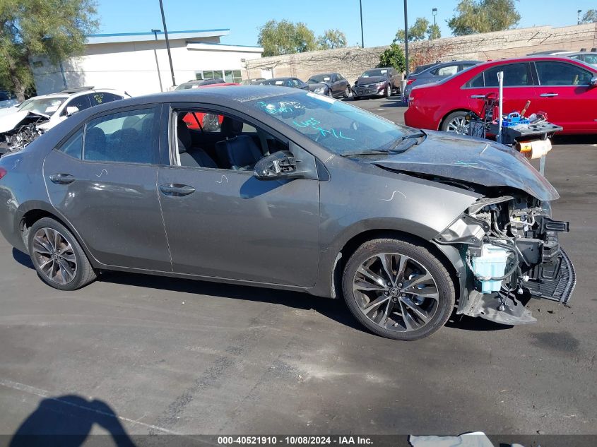 2019 TOYOTA COROLLA SE - 2T1BURHE0KC157344