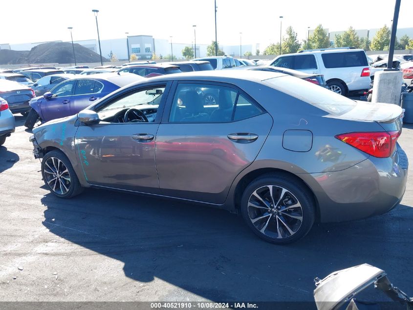 2019 TOYOTA COROLLA SE - 2T1BURHE0KC157344