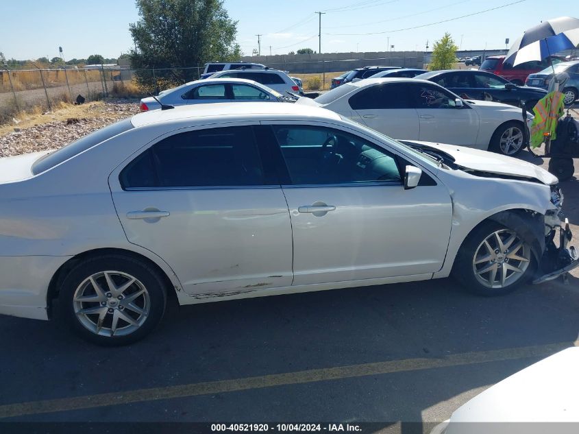 2012 Ford Fusion Sel VIN: 3FAHP0JA9CR266049 Lot: 40521920