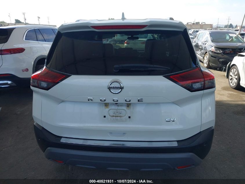 5N1AT3BA5MC676589 2021 Nissan Rogue Sv