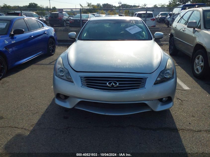 2012 Infiniti G37X VIN: JN1CV6EL7CM472104 Lot: 40521933